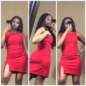 Red Mini dress
